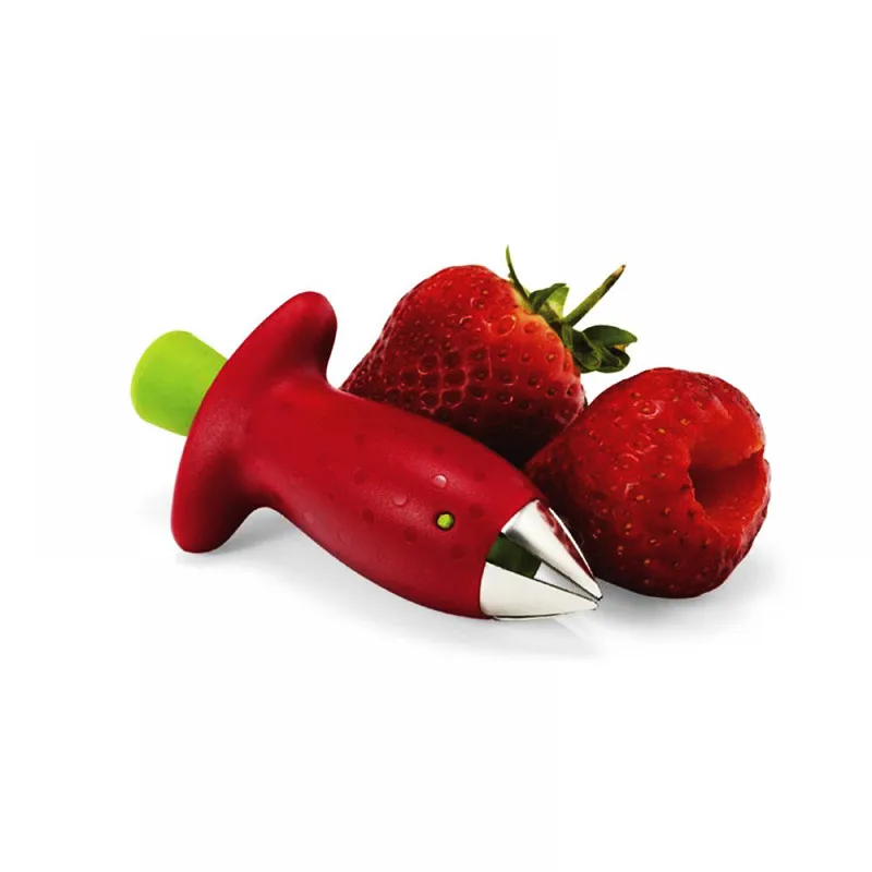 

Free Shipping Kitchenware Tomato Stalks Fruit Strawberry Knife Stem Remover Strawberry Slicer Strawberry Huller