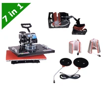 30 38CM T shirt Mug Plate Hat 7 1 Combo Heat Press machine LY 037 free