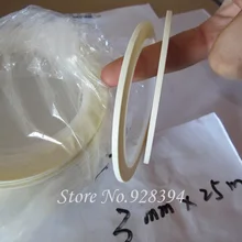 5X 3 мм* 25 м кремово-белый малярный скотч хорошо подходит для лака для ногтей Живопись украшения