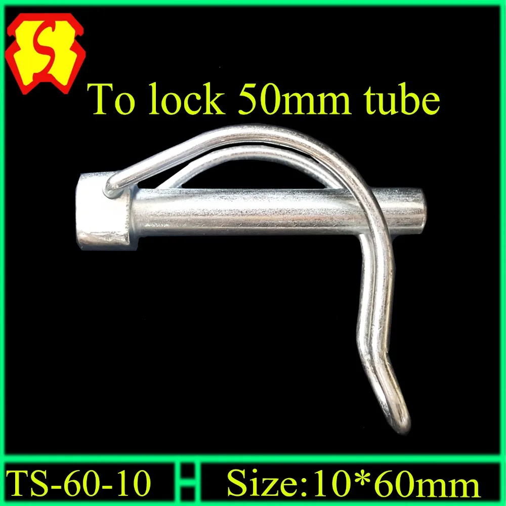 Quick lock and quick release pin for stage leg 10mmX60mmin Pins from