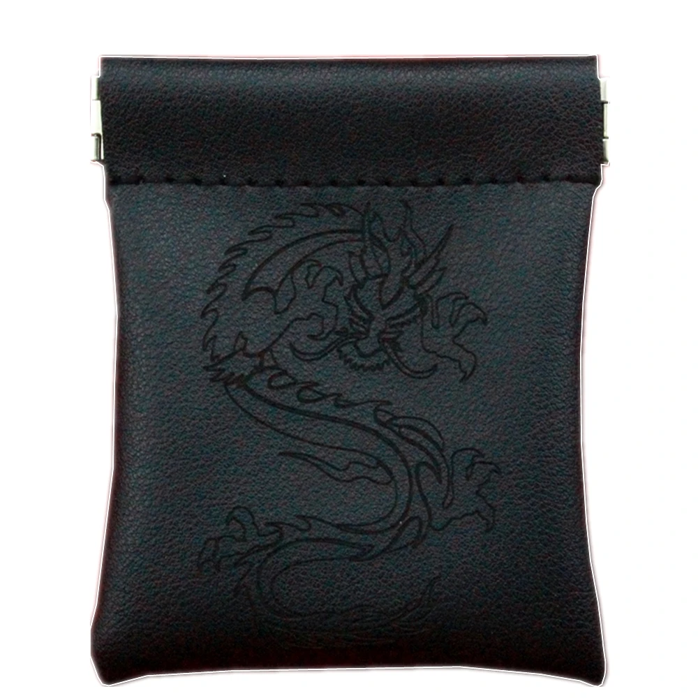 

New Fashion Laser Engrave Animal Pattern Women Men PU Leather Wallet Slim Large Squeeze Coin Pouch Car Key Holder Organizer Bag