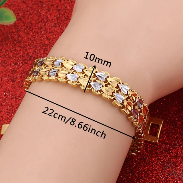 Senco Gold Platinum Bracelet for Women (Silver) : Amazon.in: Fashion