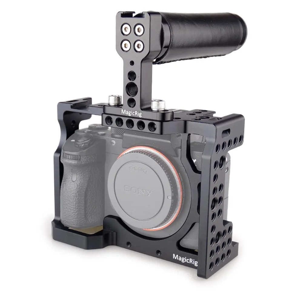 Клетка MAGICRIG для DSLR камеры с верхней ручкой Sony A7II /A7III /A7SII /A7M3 /A7RII /A7RIII быстросъемный