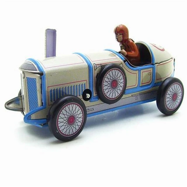 Vintage Retro Racing Blikken Speelgoed Klassieke Clockwork Wind Up Racing  Auto Collectie Blikken Speelgoed Voor Volwassen Kinderen Collectible Gift _  - AliExpress Mobile