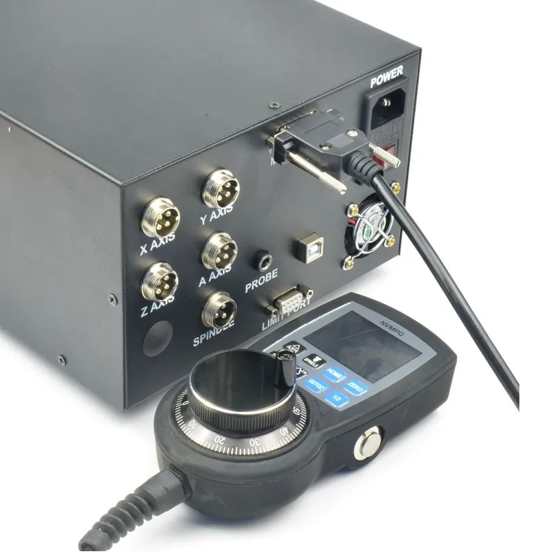 

NVMPG-3D CNC Manual Pulse Generator MPG + CNC Engraving Machine Control Box NCB02