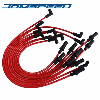

Free Shipping-RED JDMSPEED SPARK PLUG WIRES SET FIT FOR Dodge 1500 2500 3500 TRUCK VAN 1990-2003