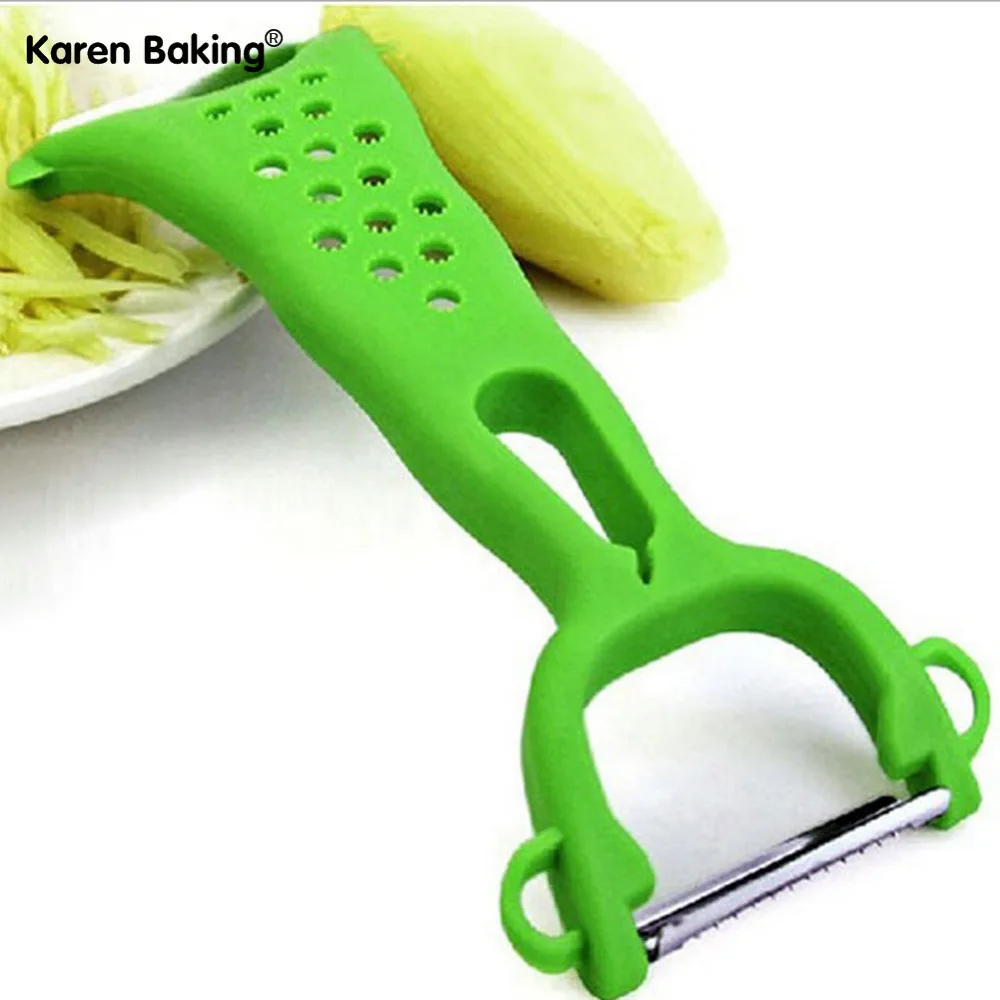

New Easy High Quality Garnish Veggie Fruit & Vegetable Cutter Slicer Peeler Utensil