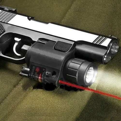 650nm Red Dot Laser Sight + CREE LED Flashlight with Remote Switch For