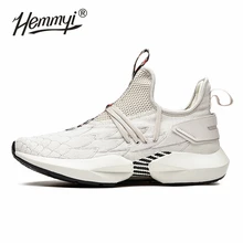 Hemmyi/Новые Дизайнерские кроссовки для мужчин, со шнуровкой, из искусственной кожи, на толстой подошве, мужская спортивная обувь кроссовки на танкетке, трендовая мужская обувь