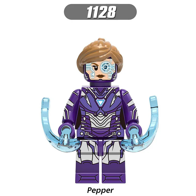 

LegoINGlys Building Blocks Super Heroes Iron Man Pepper Korg Nova Stan Lee Thor Aquaman Orm Figures Toys For Children Gifts