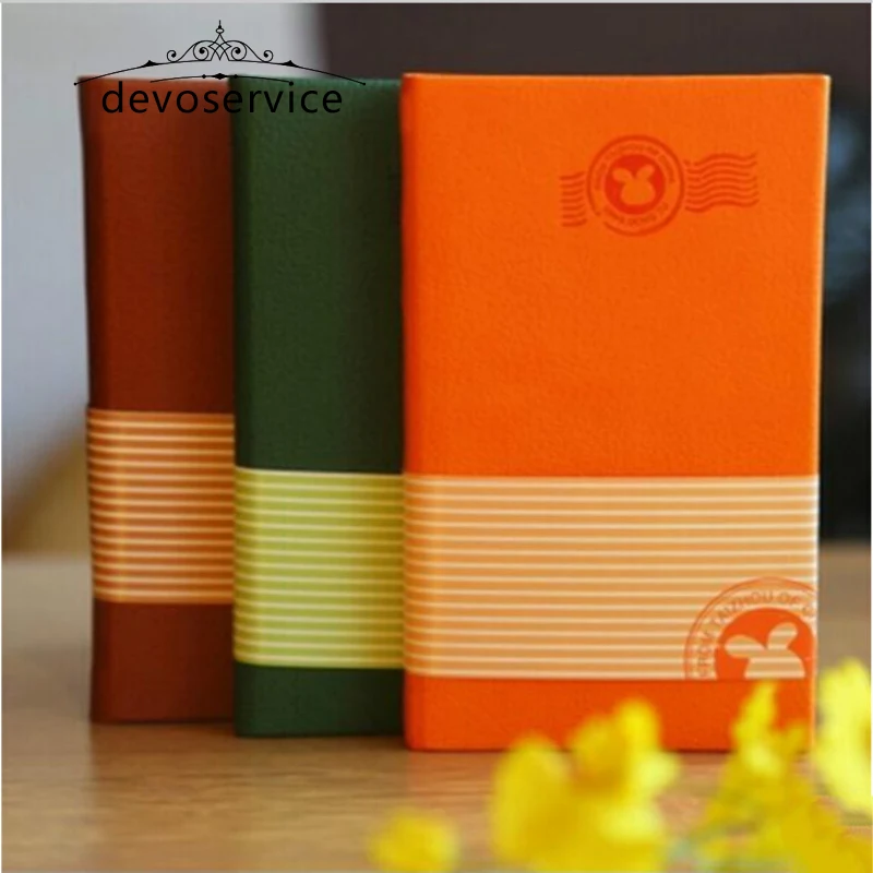 

Macaron Leather Soft Cover Cute Kawaii Notebook Rabbit Journal Diary Planner Organizer Notepad For Kids Gift Korean Stationery