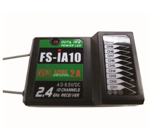 

5PCS FlySky FS-iA10 10CH Channel Receiver AFHDS 2A 2.4G system For FS-I10 Replacement