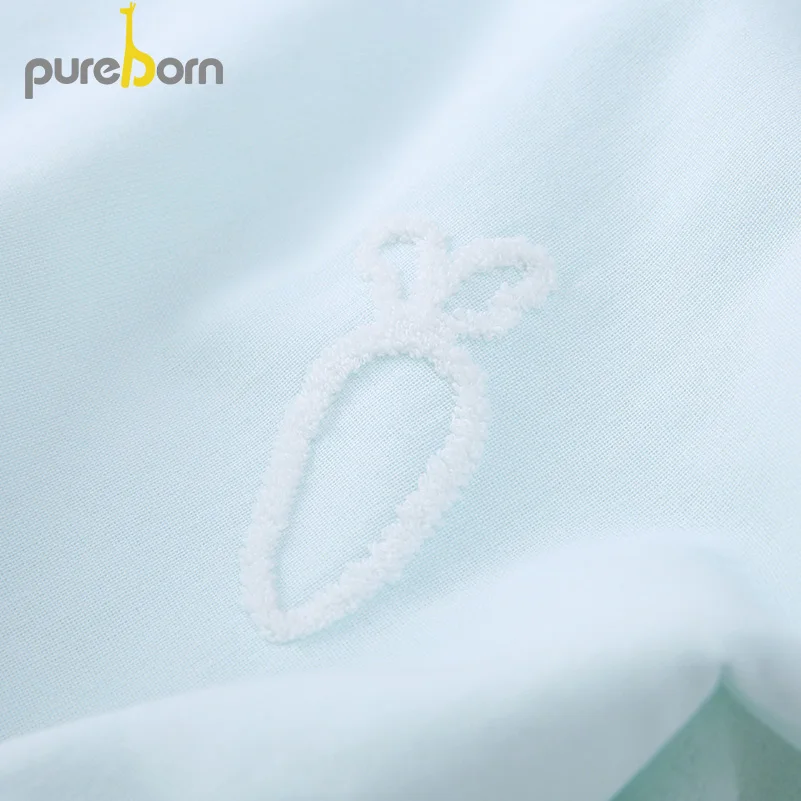 Детское полотенце для купания Pureborn пляжное сушки кроликов детское новорожденных