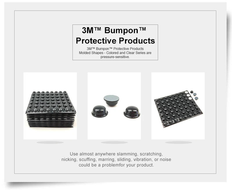 3 м резиновая прокладка SJ5003 3 м защитный резиновыми точками/черный цвет/hemiphere/W11.2mm* H5.1mm/3000 штук в картонной коробке