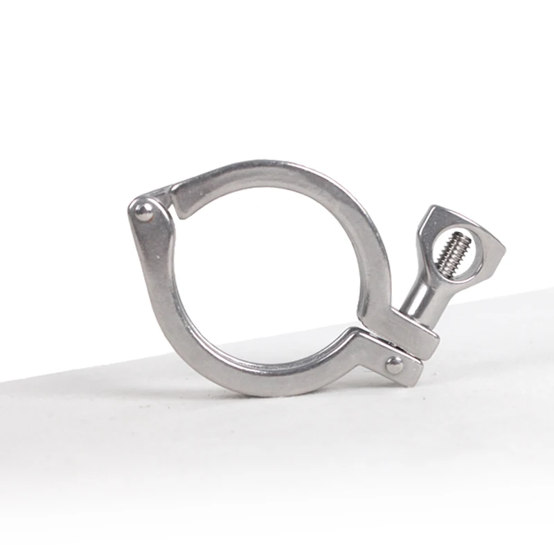 free shipping 2&quot Stainless Steel SS304 Tri Clamps Clover Sanitary Single Pin Clamp Fit Ferrule OD 64mm | Обустройство дома