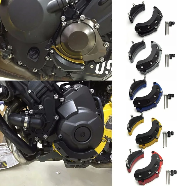 

For Yamaha MT09 MT-09 FZ09 FZ-09 FJ09 FJ-09 TRACER CNC Motorcycle Engine Guard Side Stator Case Guard Protector Accessories