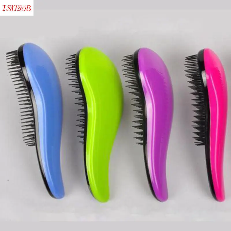 

Portable Magic Handle Tangle Detangling Knot Free Hair Brush Comb Shower Salon Styling Tamer Tool popular Cosmetic bag