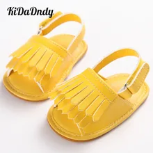 Kidadndy/летние детские сандалии на мягкой подошве для девочек; школьная обувь для малышей; тонкие сандалии на резиновой подошве; YD252