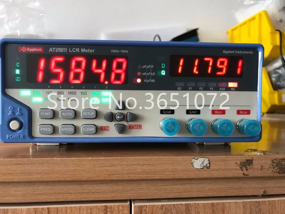AT2811 Digital LCR Meter with LCD Displayin Capacitance Meters from