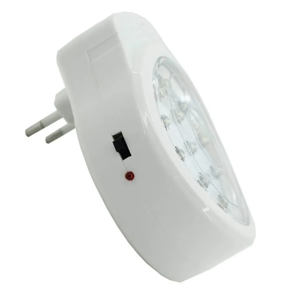 ICOCO 1 шт 2 Вт 13 светодиодный перезаряжаемый домашний аварийный свет автоматическая лампа отключения питания лампа дневного света 110-240 В США