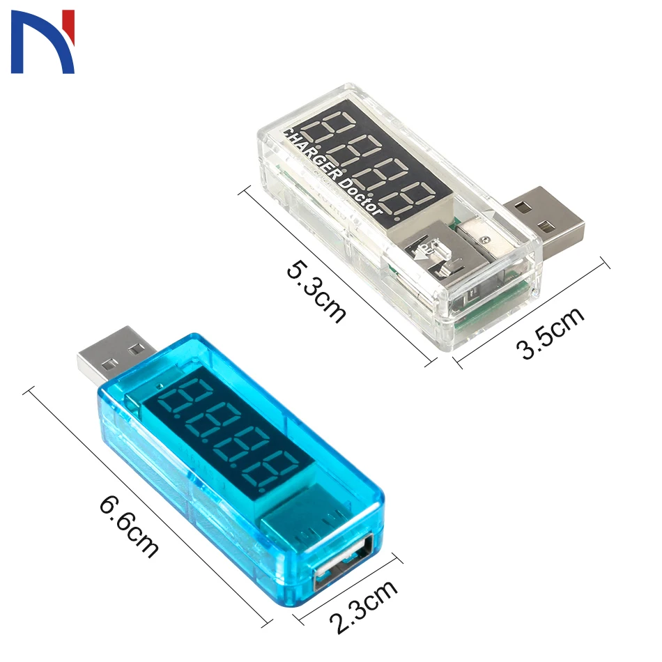 

Voltmeter Smart Electronics Digital USB Mobile Power Charging Current Voltage Tester Meter USB Charger Doctor Voltmeter Ammeter