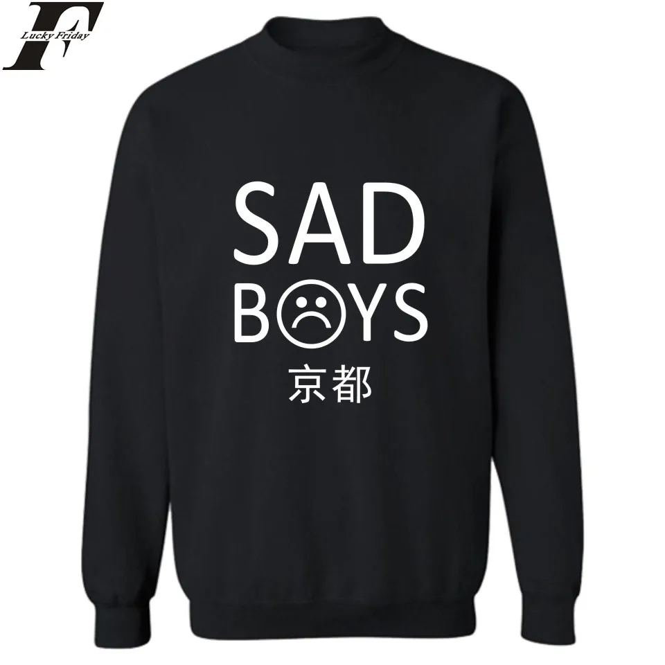 LUCKYFRIDAYF Sweatshirts Women And Men Yung Lean Sad Boys Sweatshirt Men Auturm Winter Hoodies Sweatshirt Hoodies