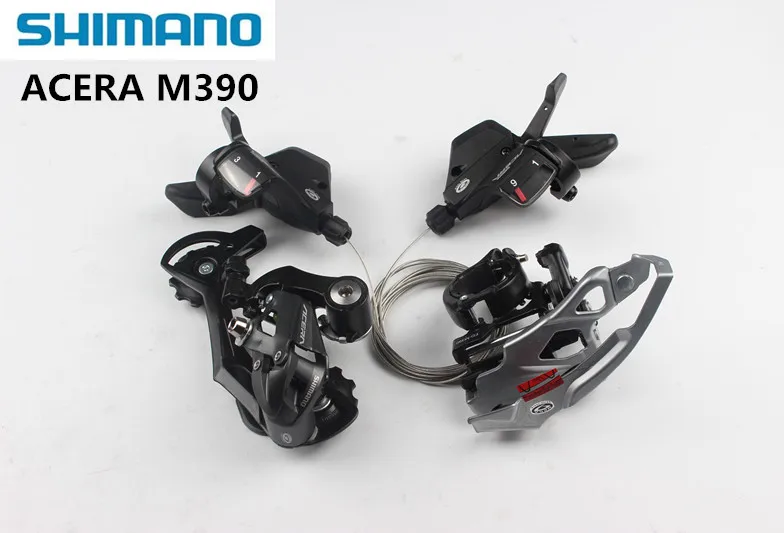 SHIMANO ACERA M390 9x3speed MTB велосипеда переключатель комплект 3 предмета в комплекте с