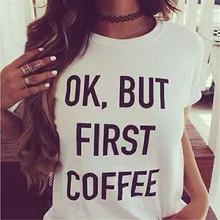 Femmes t-shirt Rue De Mode Mince 2016 Nouvelle Lettre Imprimer Casual Slim Femmes Tops T-Shirts Plus taille