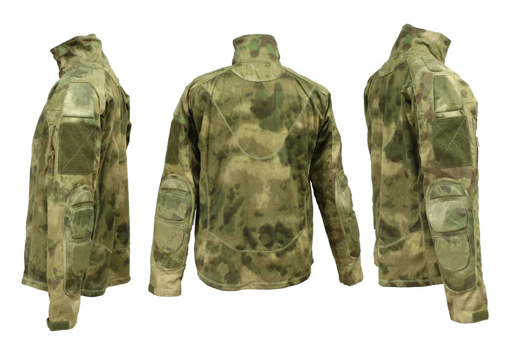 Тактическая Военная одежда, камуфляжный костюм, боевая рубашка и брюки с наколенниками Paintabll Militari оборудование, охотничья одежда