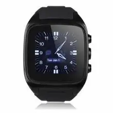 Neueste Podoor Z004 MTK6572 1,6 zoll Android 4.2 Bluetooth Smart Uhr mit Sim-karte 3G Wasserdichte GPS Android Smartwatch