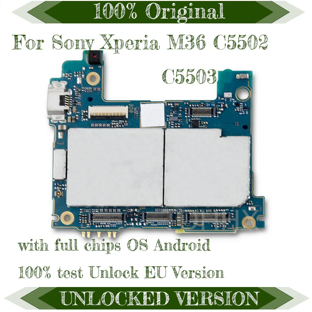

TDHHX Original Unlocked Mainboard For Sony Xperia ZR M36 M36h C5502 C5503 motherboard,Disassembled For Sony Xperia C5502 C5503