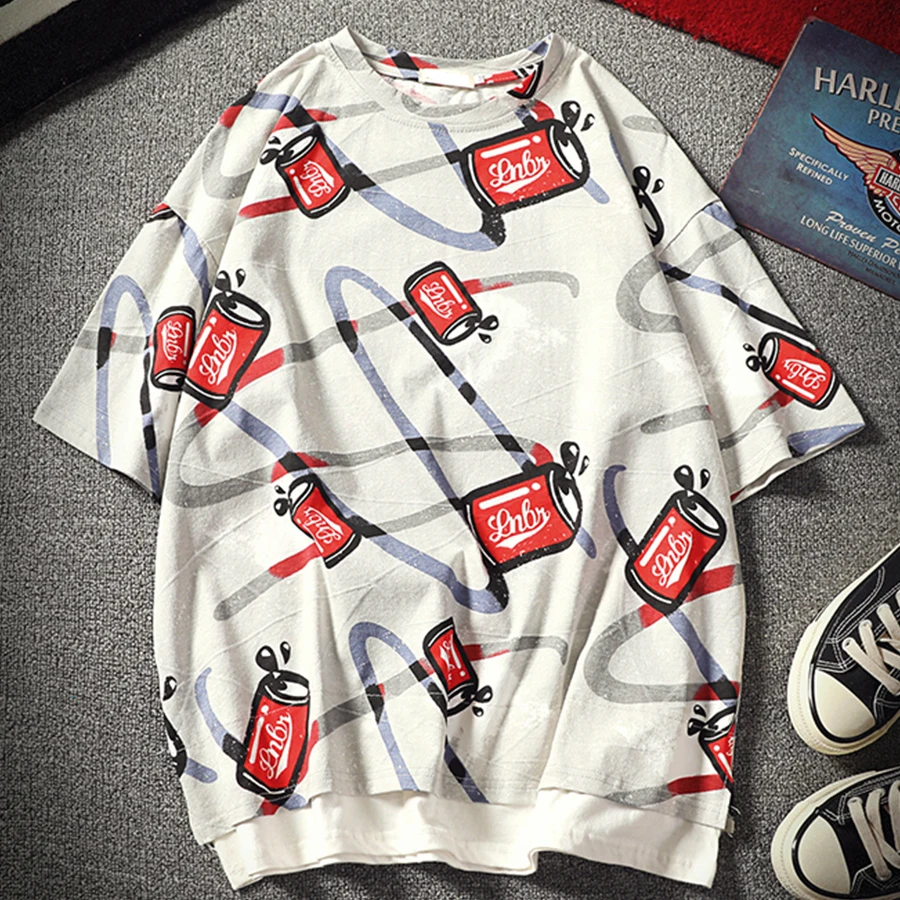 

Summer Casual Tshirt Men Coton Print 2019 Harajuku Funny T Shirts Streetwear 5xl Harajuku Oversized T Shirt Camiseta Masculina