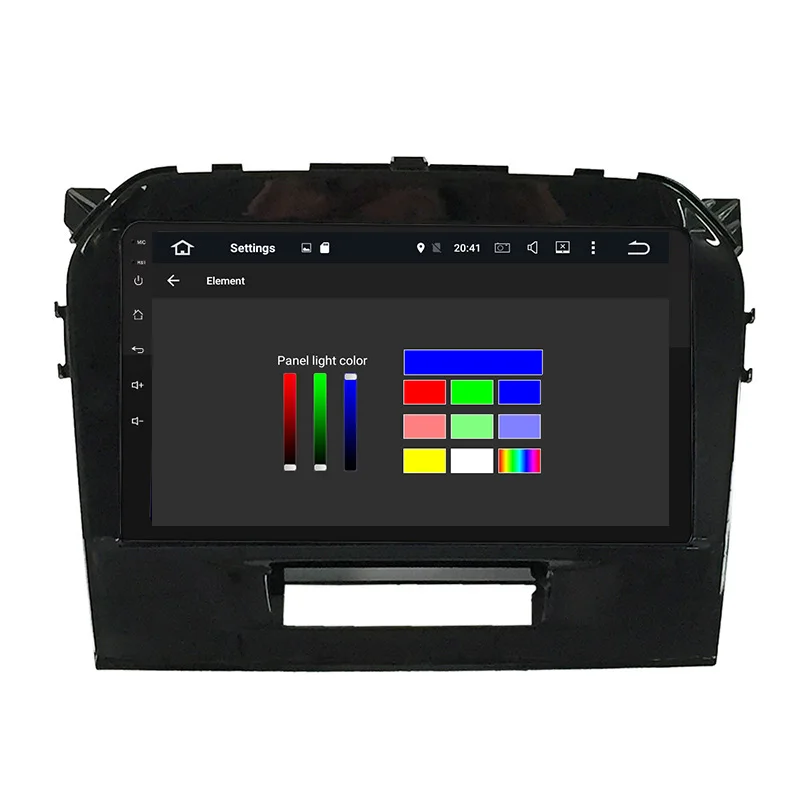 Perfect Aoluoya 9" IPS 2G RAM 2 din Android 7.1 CAR DVD Player For SUZUKI Vitara 2015 2016 car Radio GPS Navigation multimedia WIFI DAB 4