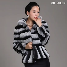 Мех rex волос кролика короткая дизайн верхней одежды rex кролик goatswool женщины