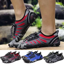 Новинка кроссовки мужские альпинистские кроссовки для плавания пляжная обувь для подводного плавания быстросохнущая водонепроницаемая обувь Прямая поставка chaussure homme