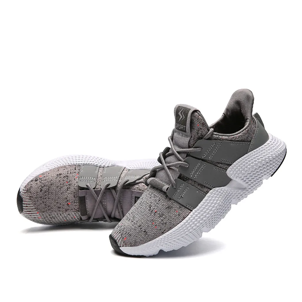 

Shoes Men Sneakers Summer Trainers SAGACE Zapatillas Deportivas Hombre Breathable Casual Shoes Mesh Ties Letters