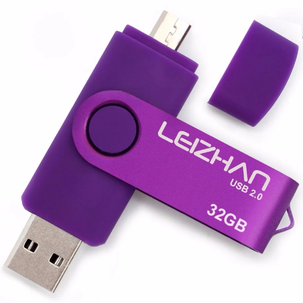 LEIZHAN OTG USB Flash Drive 2.0 4GB Android Phone Micro USB 8GB Pen Drive 16GB Memory Stick 32GB