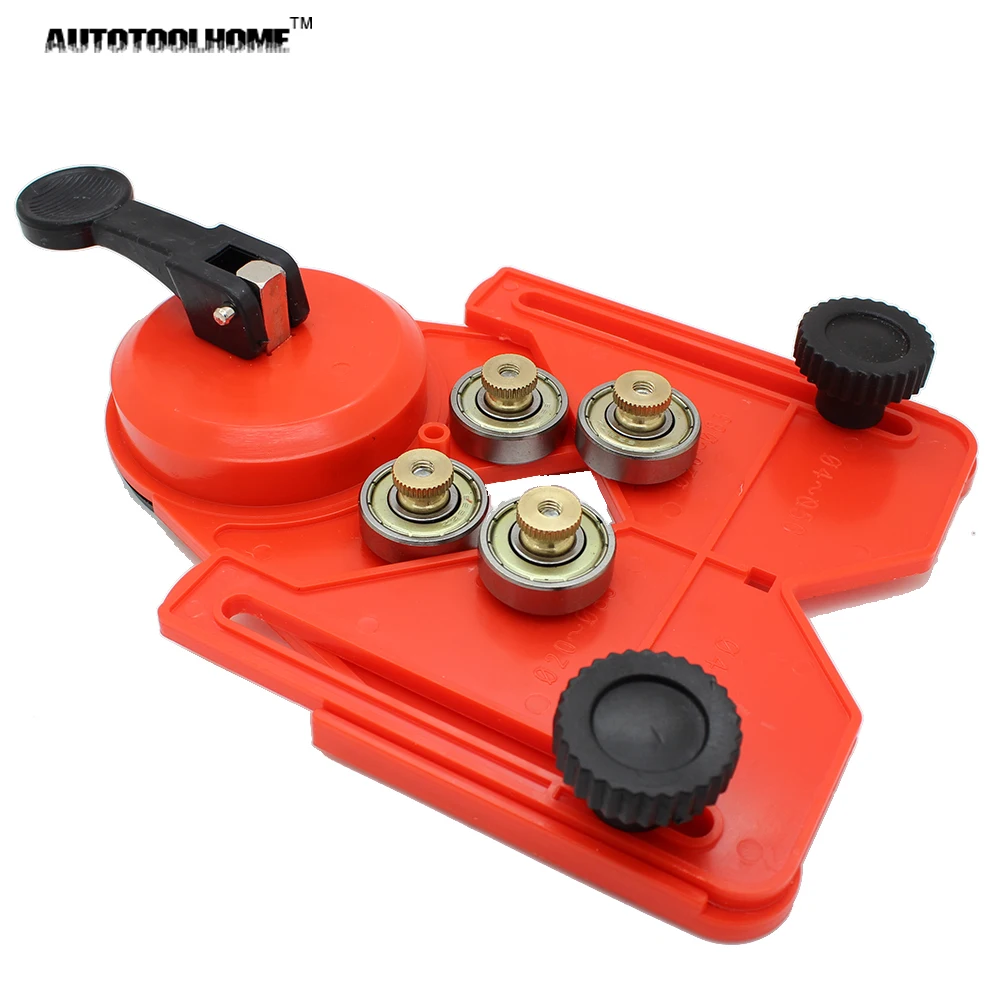 

AUTOTOOLHOME 22-80mm Diamond Drill Bit Tile Glass Hole Saw Core Bit Guide Vacuum Base Sucker Tile Glass openings Locator
