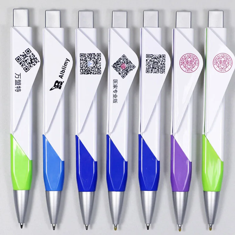 1 шт. простые пластиковые шариковые ручки черные, голубые чернила офисные письменные принадлежности Ручки 7 цветов 1 мм наконечник пули ручки для подписи