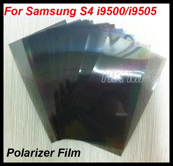 

lcd polarizer film for samsung Galaxy s4 I9500 I9505 LCD filter polarizing film polaroid freeshipping