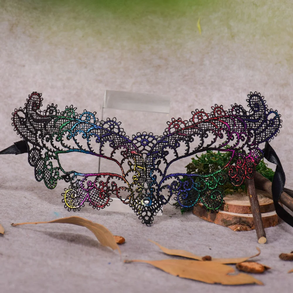 

New Multicolor Ladies Sexy Masquerade Mask for Carnival Halloween Prom Lace Eye Masks Carnival Party Mask Cosplay Costume Masque