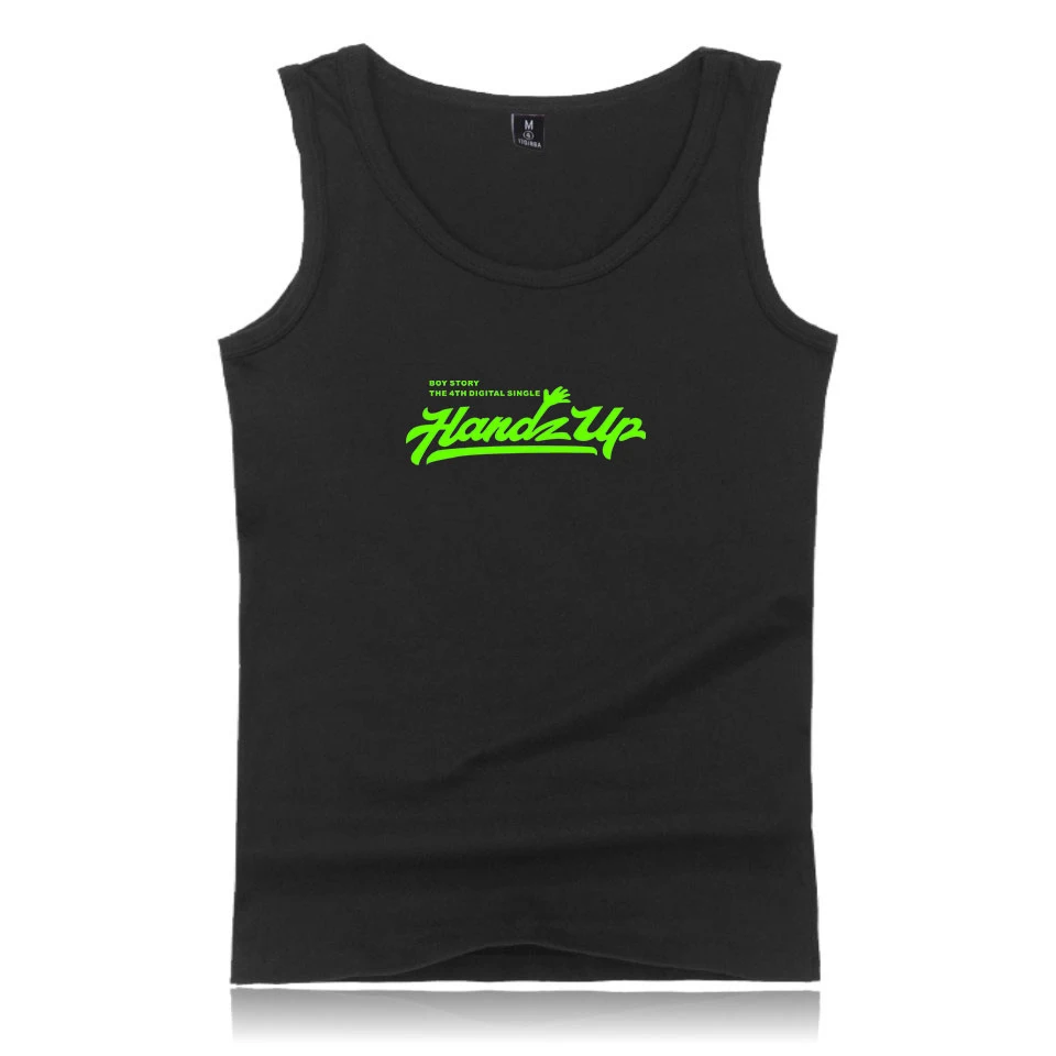 

Lucky Friday Boy Story Printed Entertainmen Gym Tank Tops Pullovers Ablum Enough HIP-HOP Tank Tops Reflective Vest Jahseh Shirts