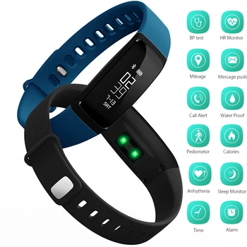 

New Smart Wristband Smart bracelet Blood Pressure Heart rate Fitness Tracker Call SMS Alert Smart band For Android IOS Phone