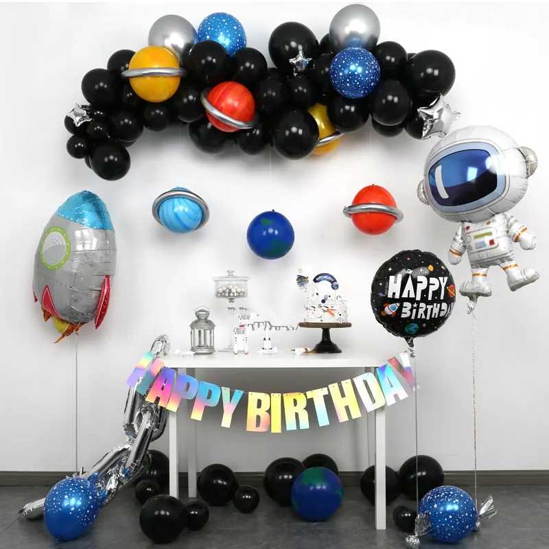 

Astronaut Rocket Balloons Foil ballon Super Hero balon Space Party Globos Decorations Kids Baby Shower Boy Birthday Supplies Toy