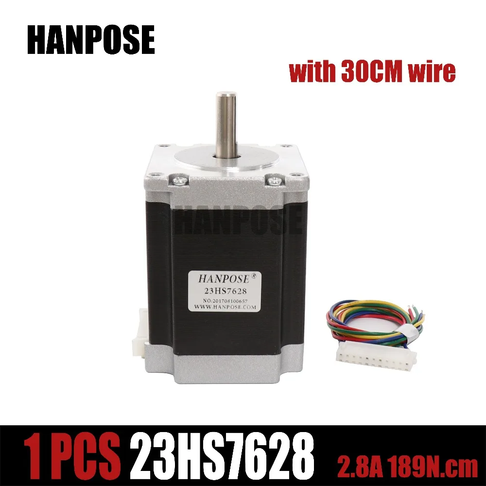 

Free shipping 1PCS 23HS7628 4-lead Nema 23 Stepper Motor 57 motor NEMA23 Stepper Motor 2.8A ISO CNC Laser Grind Foam Plasma Cut