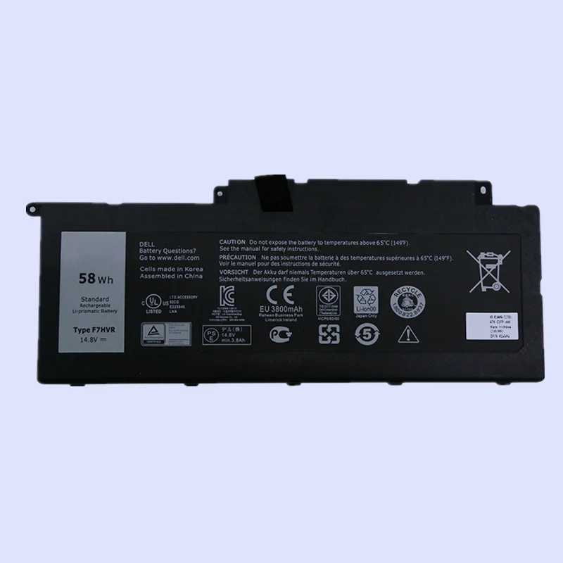 Замена ноутбука литий-ионная батарея для DELL Inspiron 15 7000 series-7537 17 7737 F7HVR 14 8 V 58wh 3800 mAh |