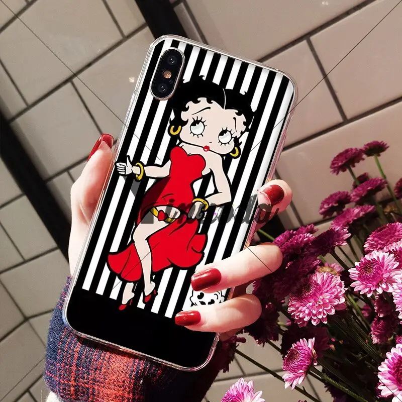 cartoon cute Betty boop
