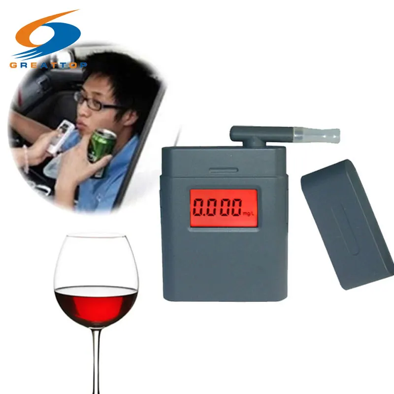 

Promotion High Accuracy Mini Alcohol Tester Breathalyzer Alcometer Alcotest Remind Driver Safety in Roadway Diagnostic Tool