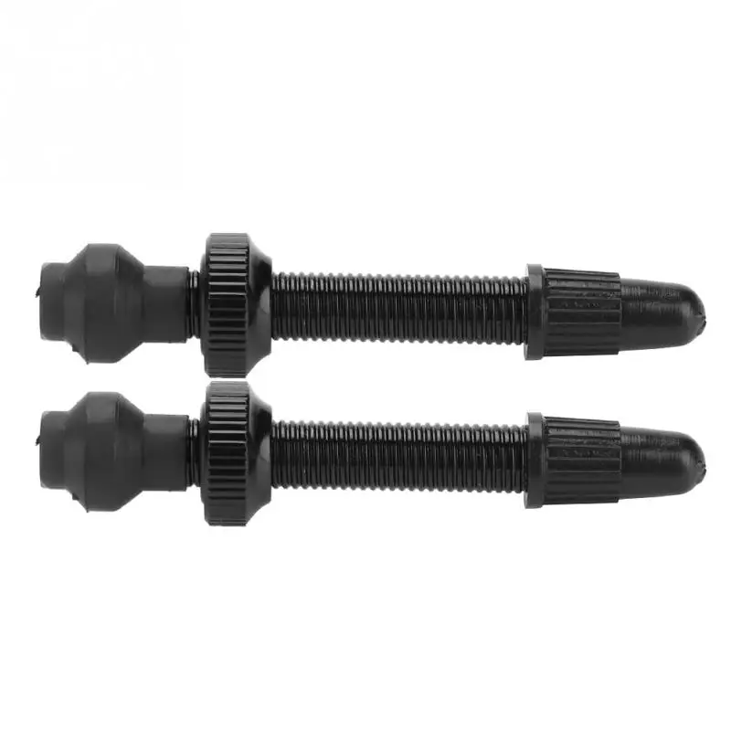 2PC 40mm Bike Valve Detachable Lightweight Bike Tubeless Tire Extension