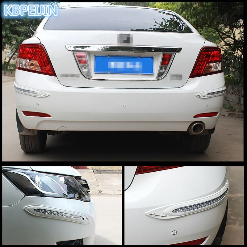 4pcs Car Anti-collision Strip Bumper Protector Bar Anti-rub car Styling for KIA sportage rio sorento cerato k2 k3 k5 accessories |